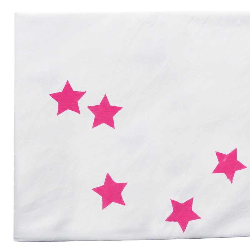 Comforter cover 160 x 210 stars pink