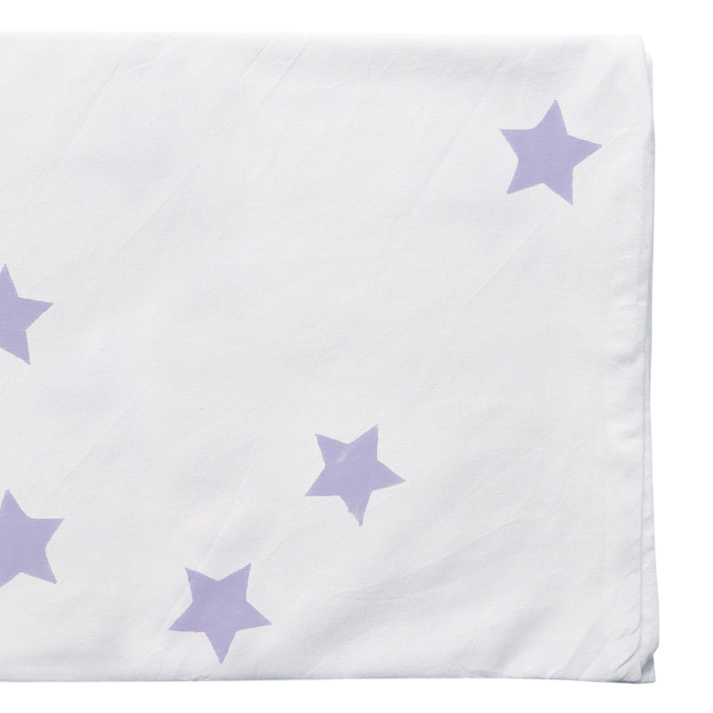 Comforter cover 160 x 210 stars purple