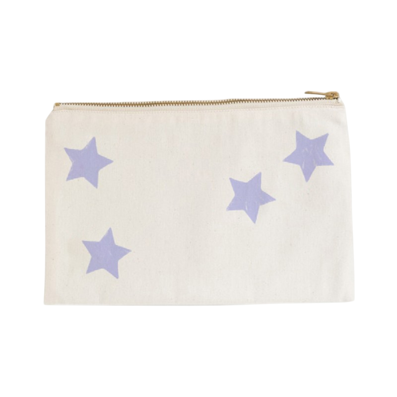 Necessaire stars purple