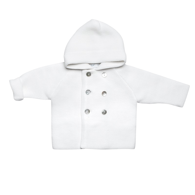 Mantel Merinowolle wollweiss