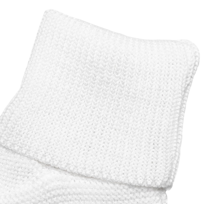 Babyschuhe Merinowolle wollweiss