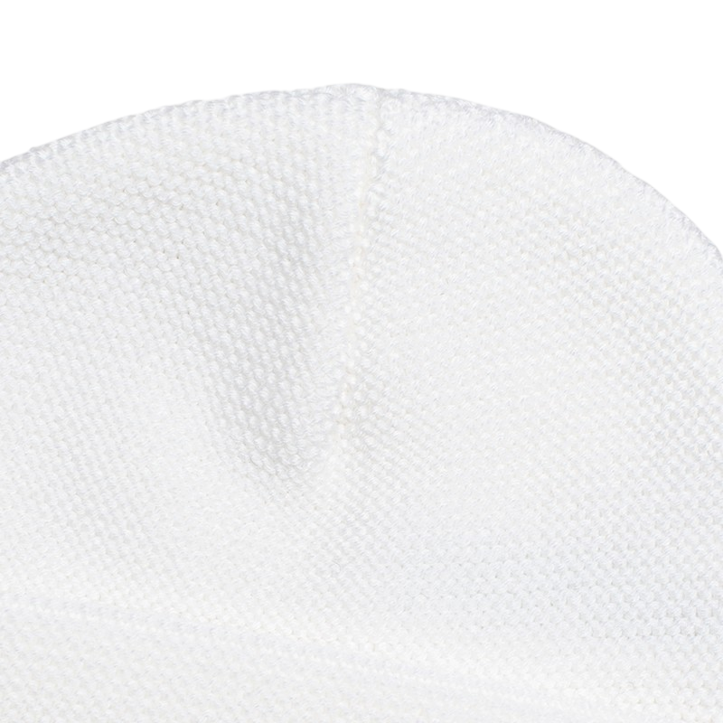 Mütze Merinowolle wollweiss