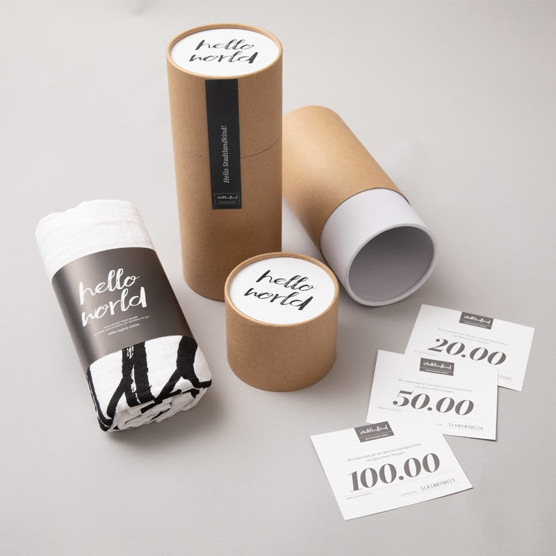 Geschenkbox Geburt mit Gutschein à CHF 100