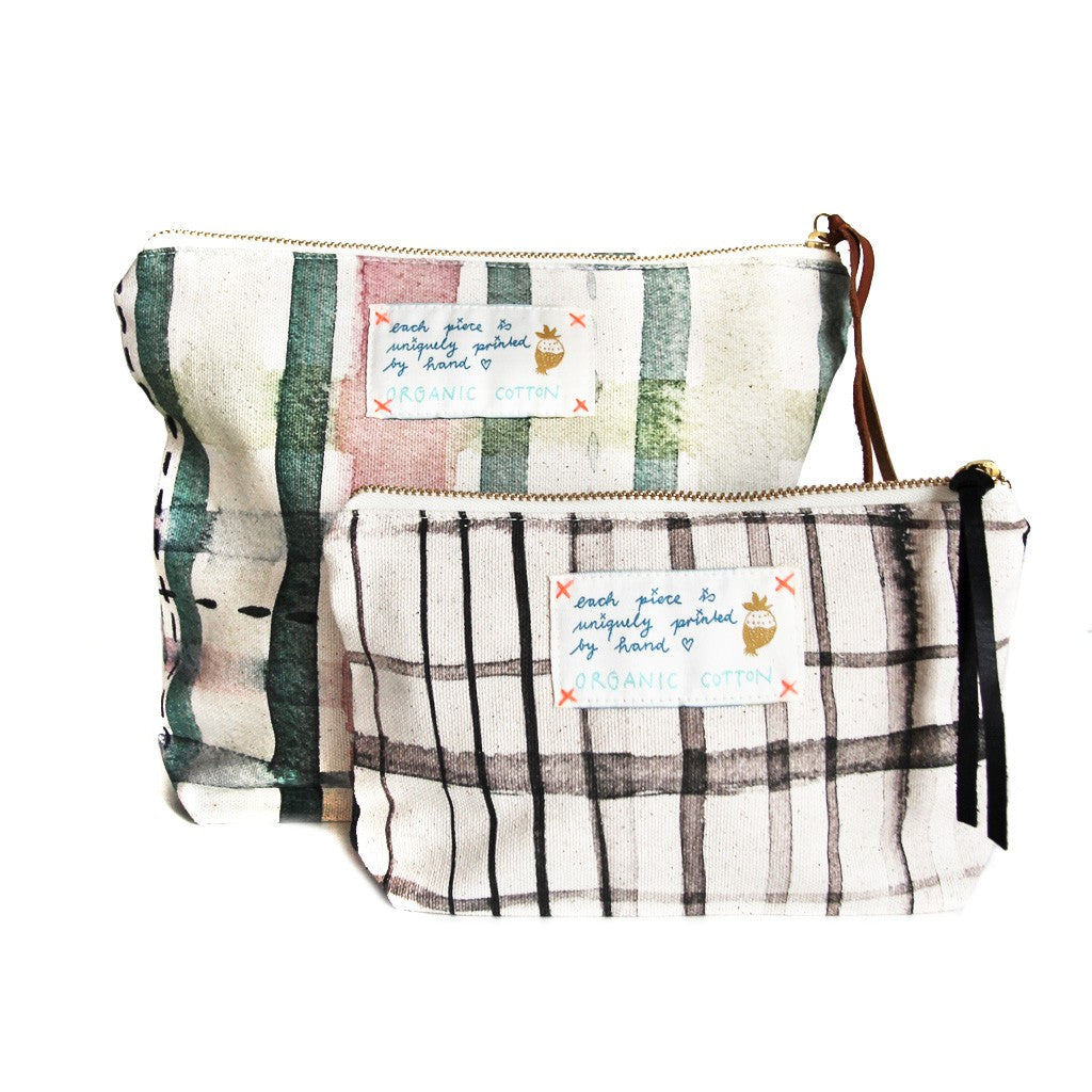 Pochette "My Black Check" Small
