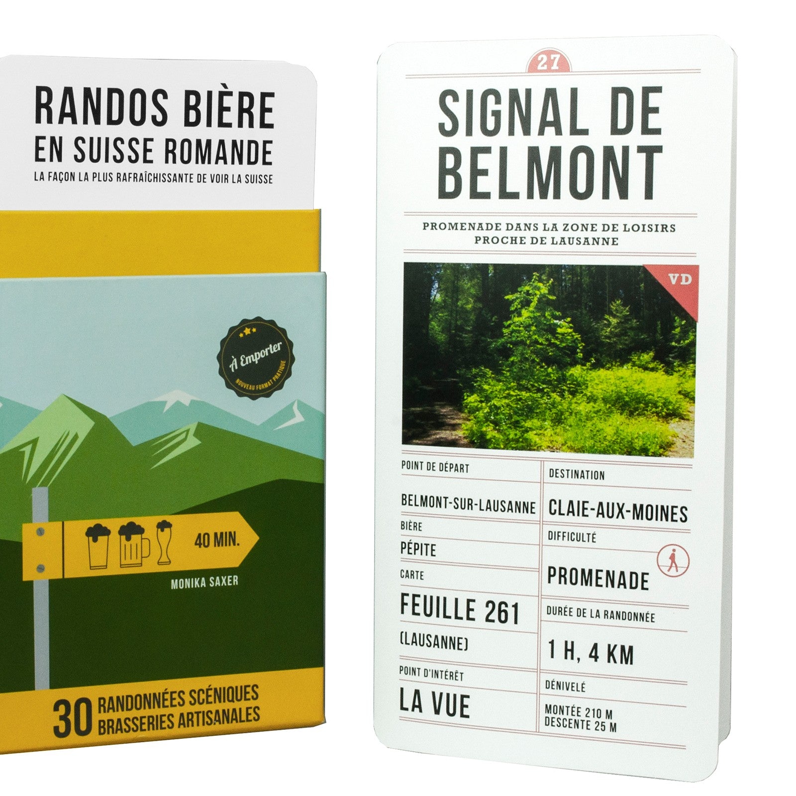 Livre Randosbières en Suisse romande BOX