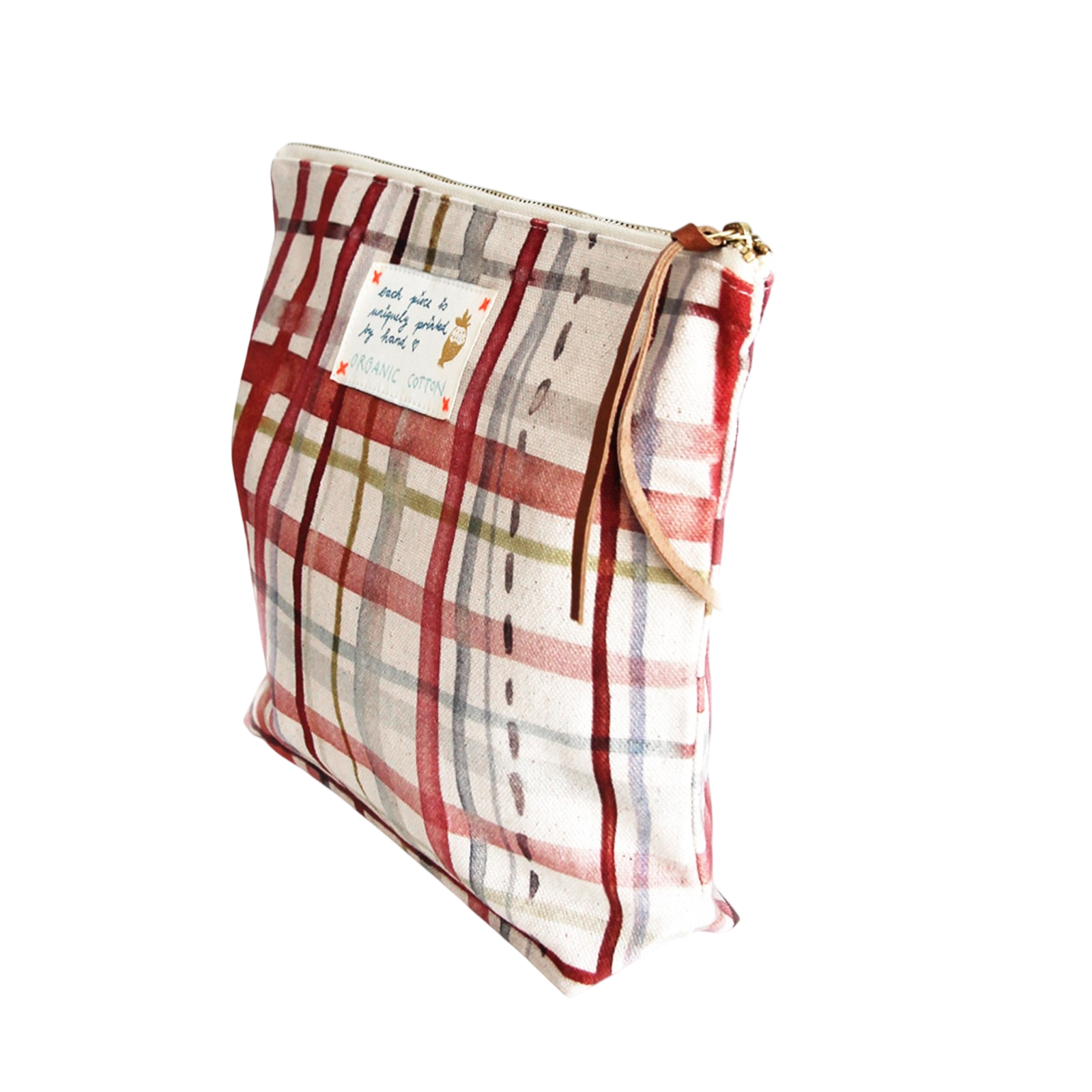 Pochette "My Red Check" Small