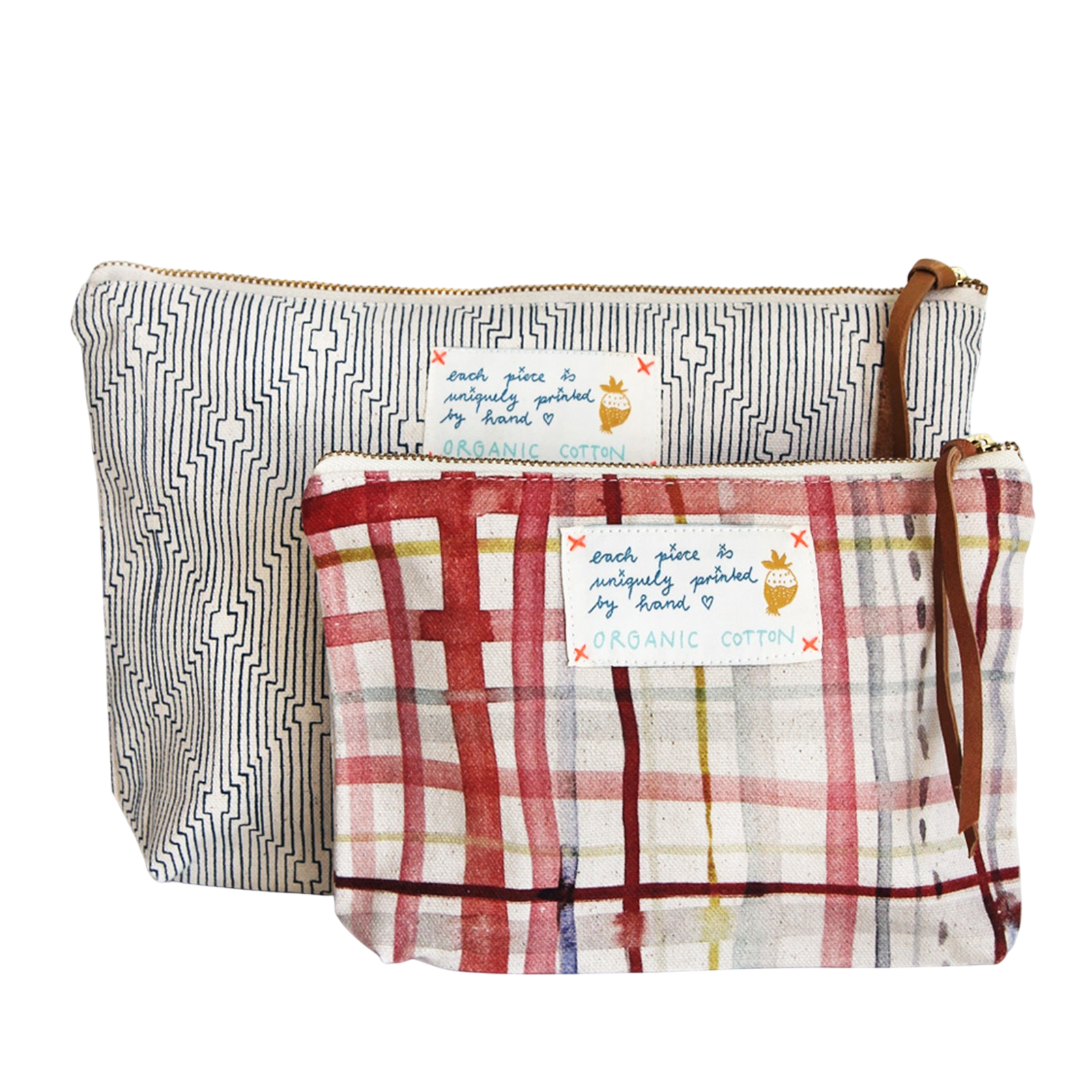 Pochette "My Red Check" Small