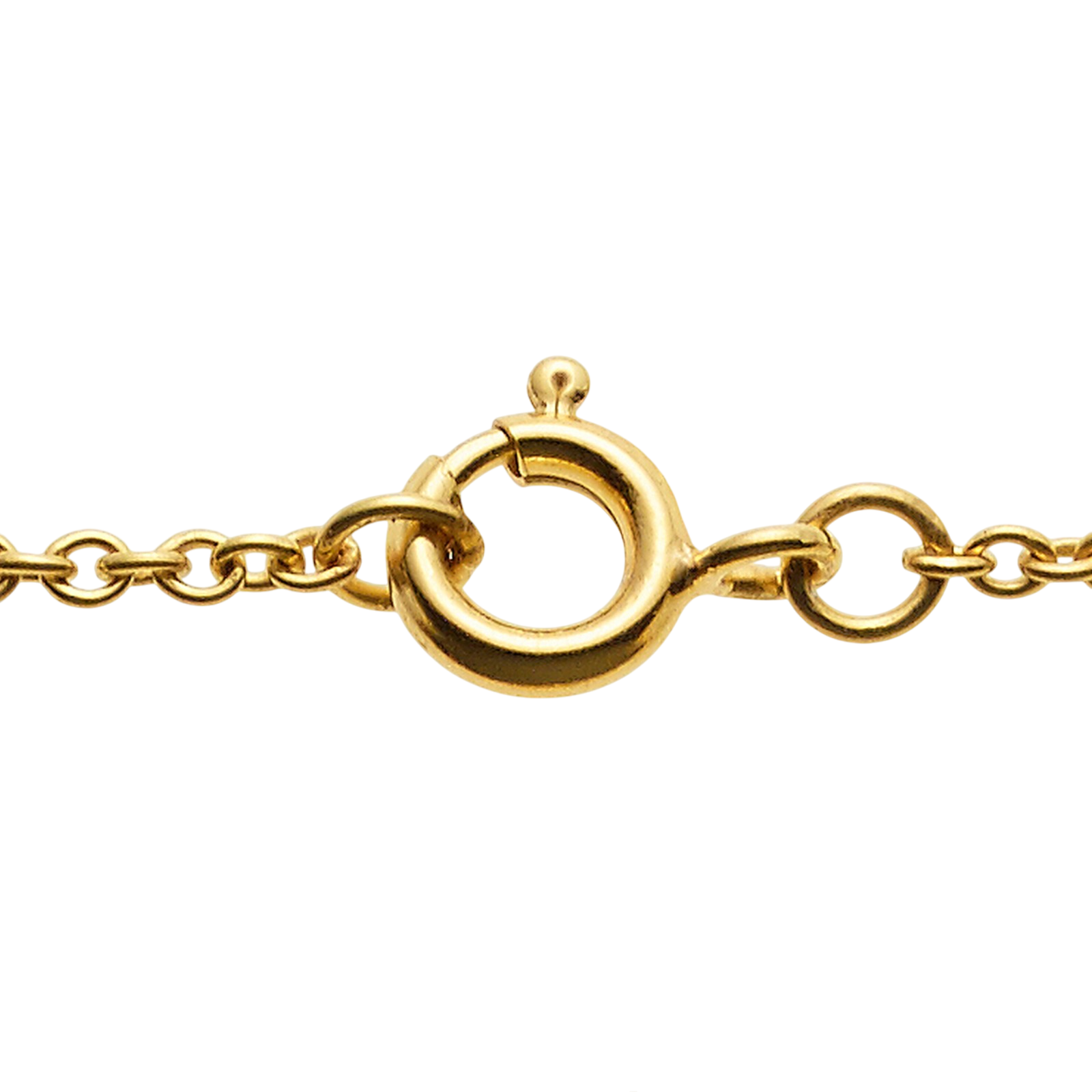 Collier avec 8 pierres de cornaline et pendentif étoile de mer, doré à l'or fin