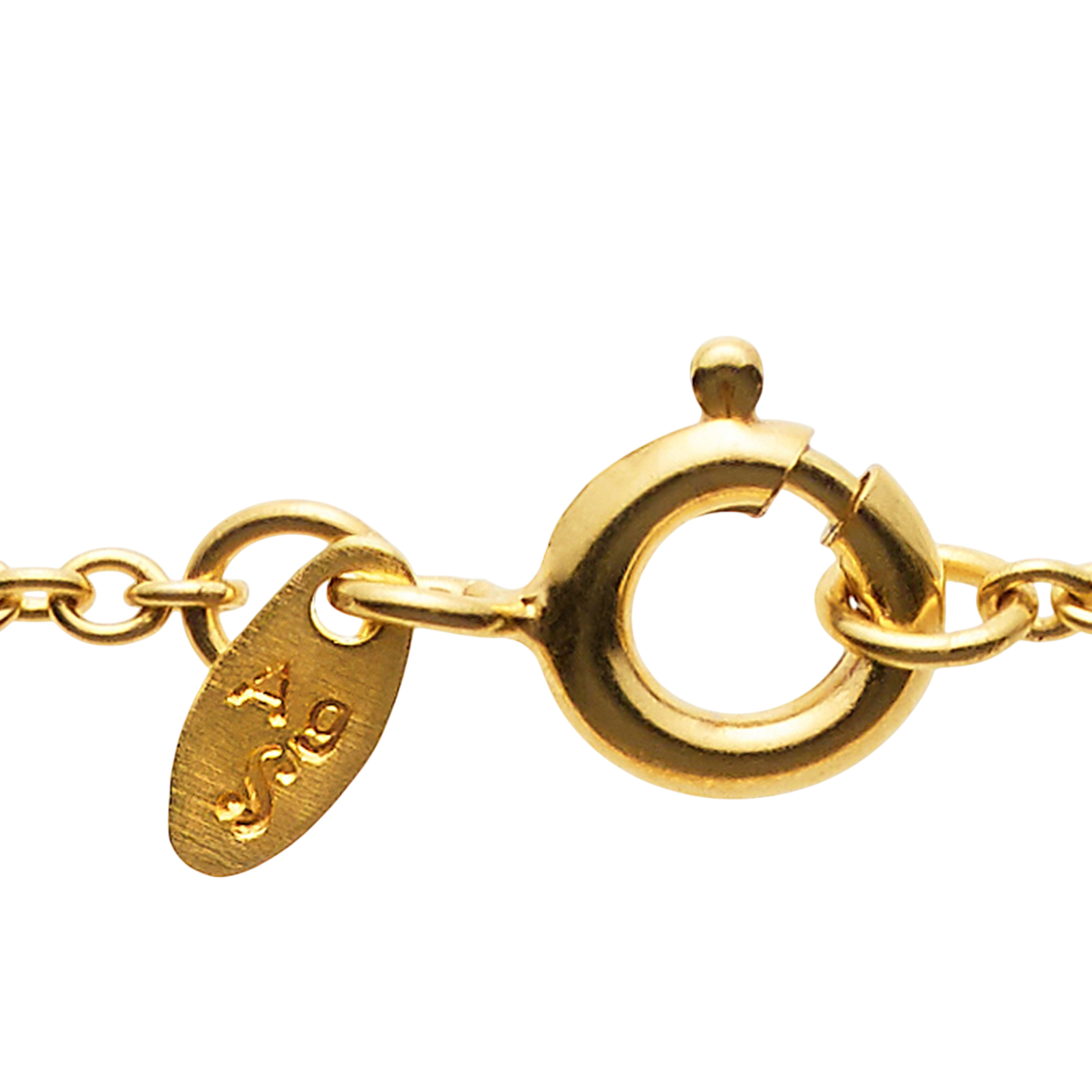 Collier avec 14 pierres de quartz rose, doré