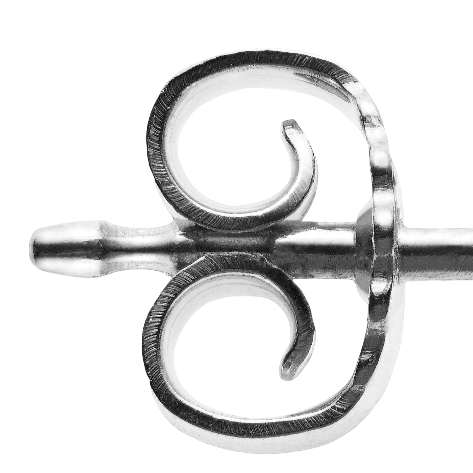 Boucles d'oreilles argent escargot