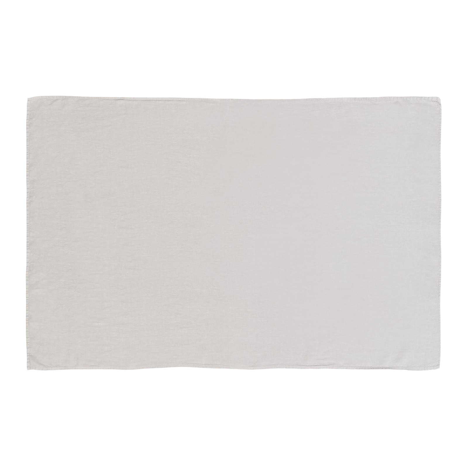 Linus uni, hellgrau Oberleintuch 240x270 cm
