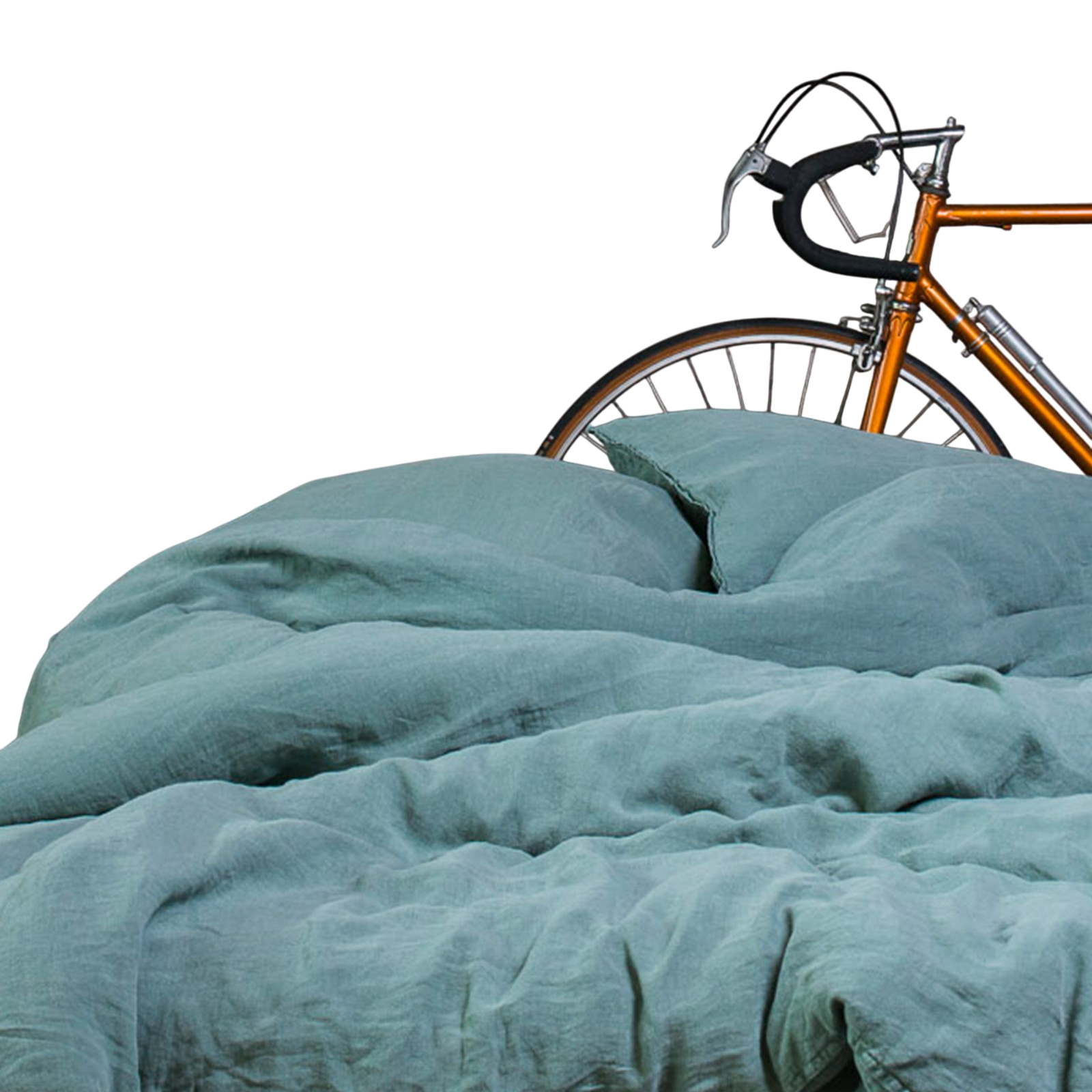 Linus uni, fichtengrün Kissenbezug 50x70 cm