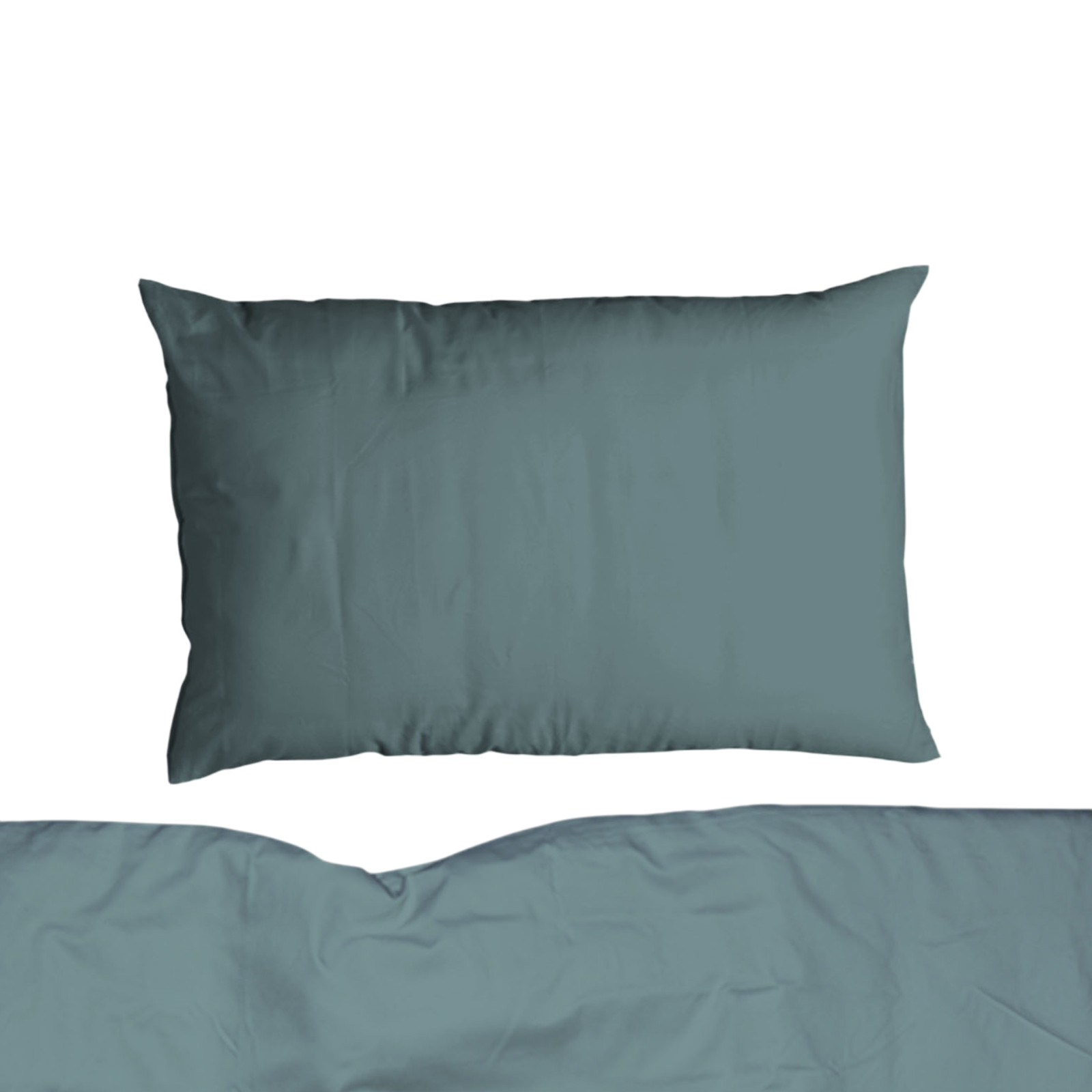 Louise vert épicéa, housse de couette 160x210 cm