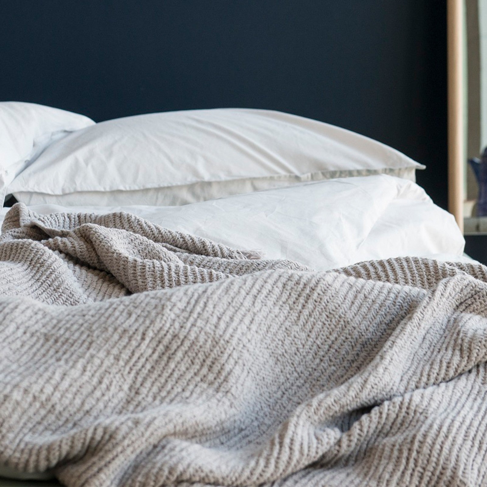 Marta, blanket 130x170 cm taupe