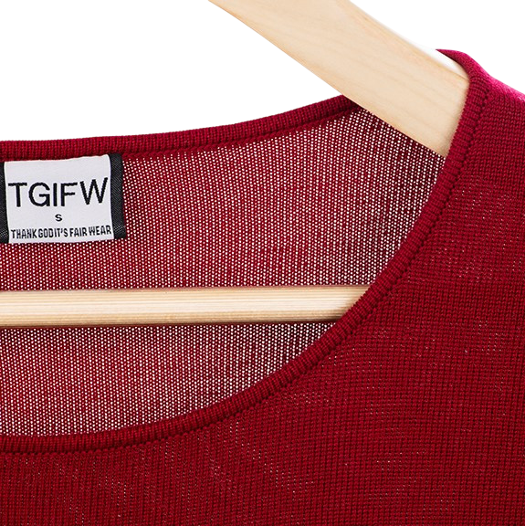 Sweat en bambou rouge