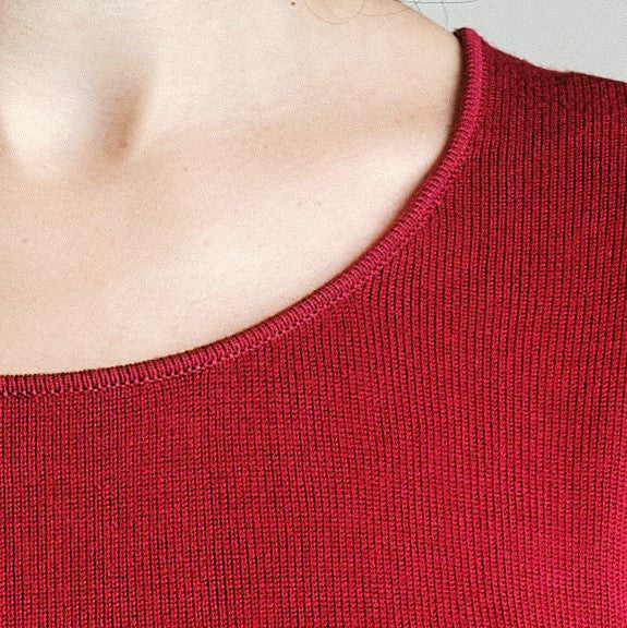 Sweat en bambou rouge