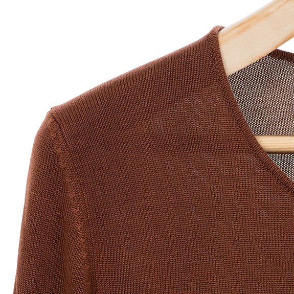 Bambus Sweater braun