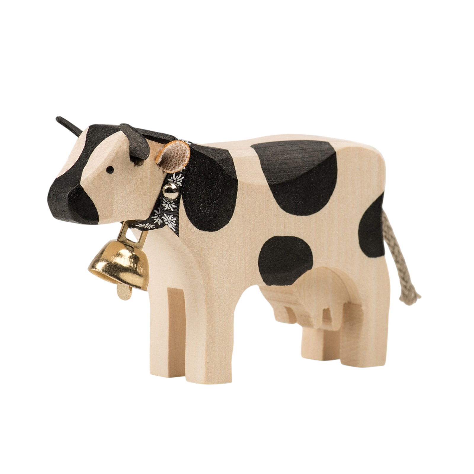 Trauffer Kuh 1 stehend Freiburger Holztier