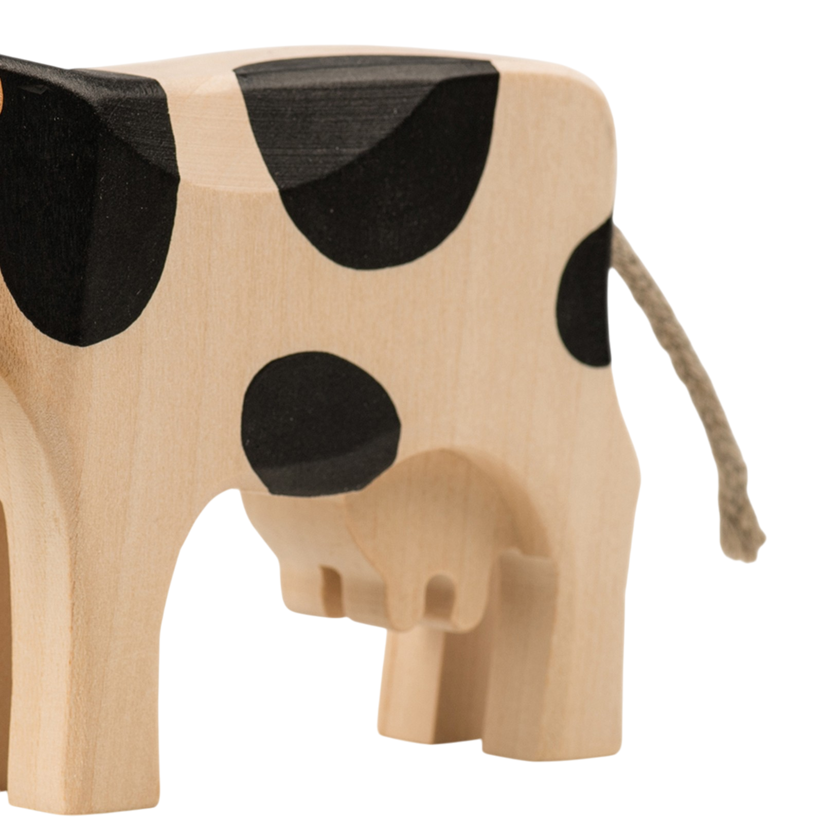 Trauffer Kuh 2 stehend Freiburger Holztier