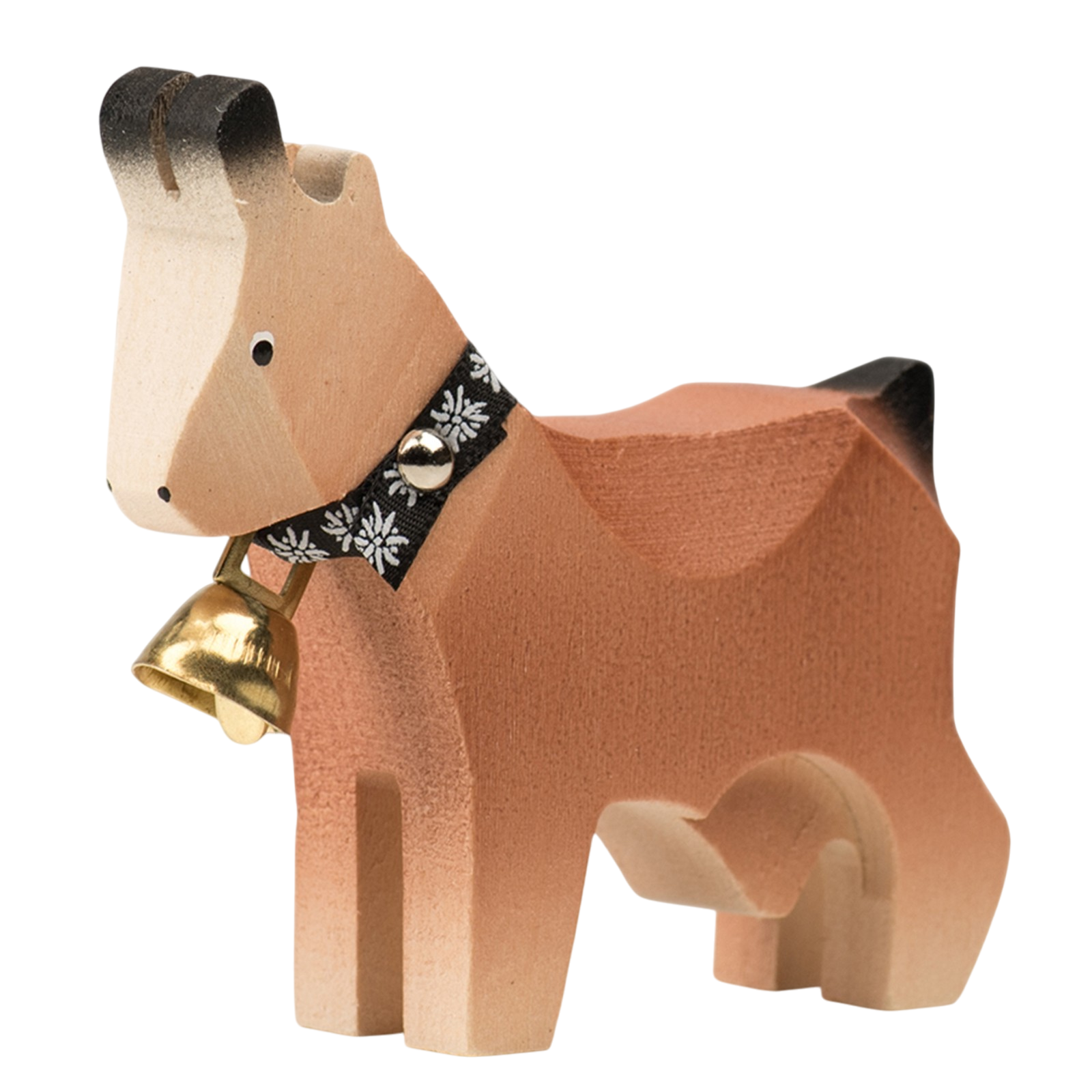 Trauffer chèvre grande brune avec cloche