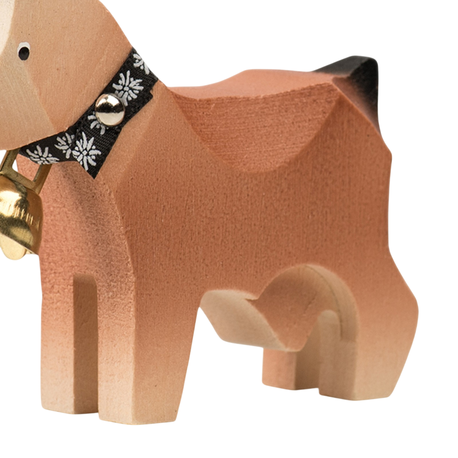 Trauffer chèvre grande brune avec cloche