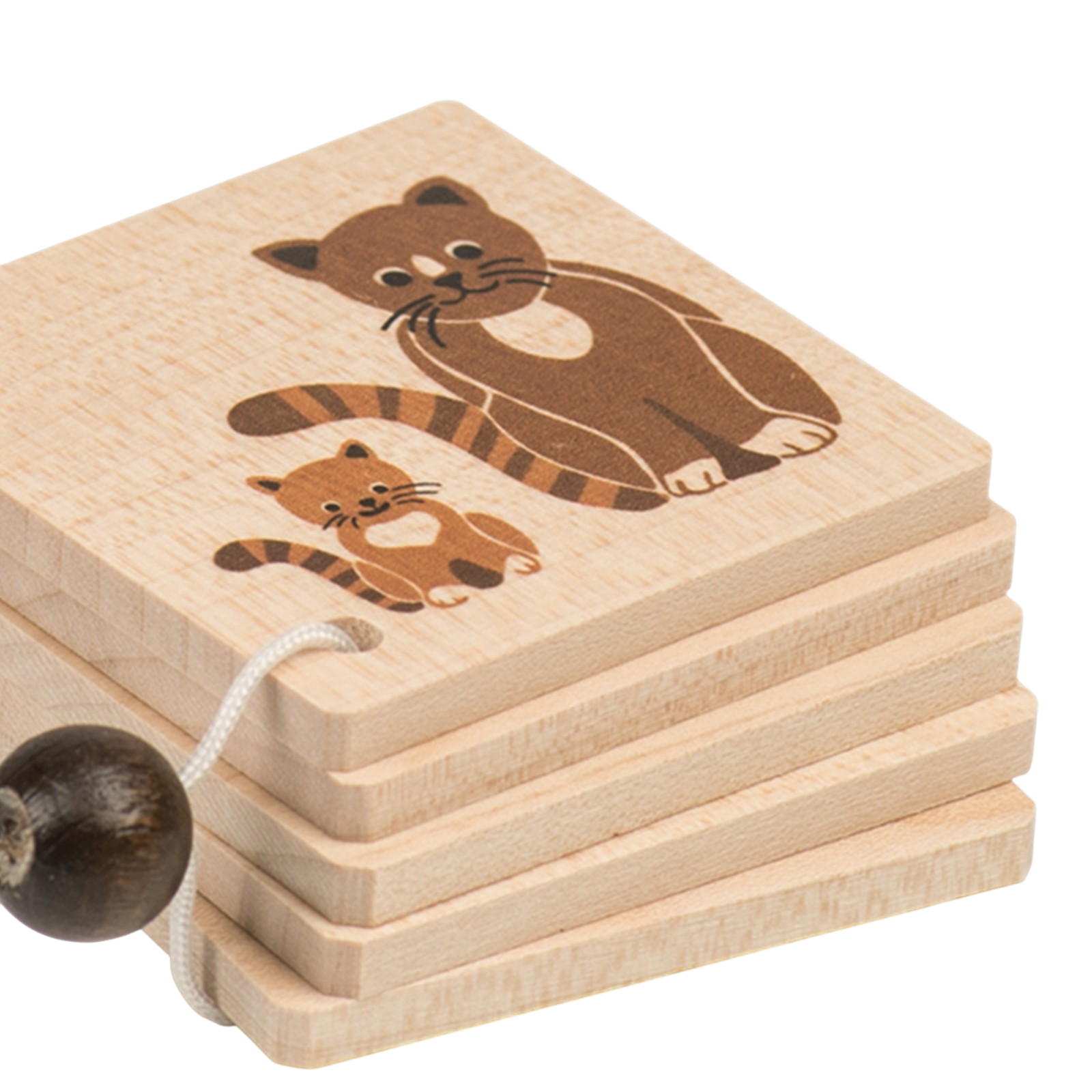 Wooden booklet pets