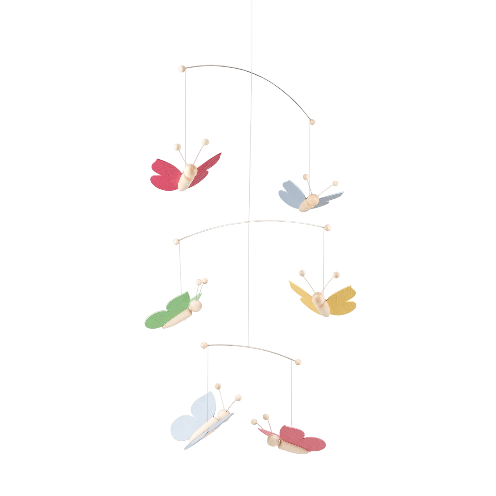 Mobile pastellfarbig