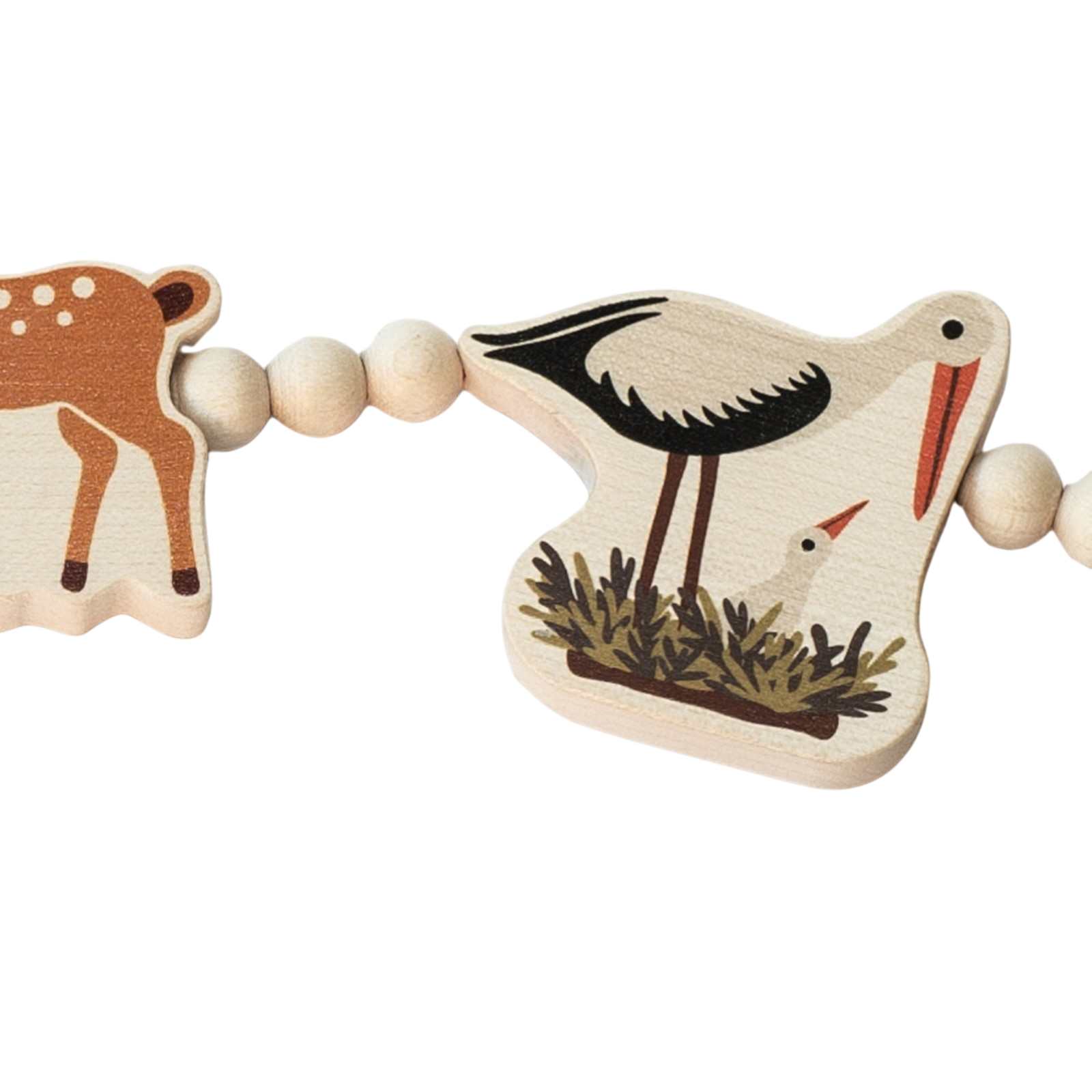 Forest baby carriage chain