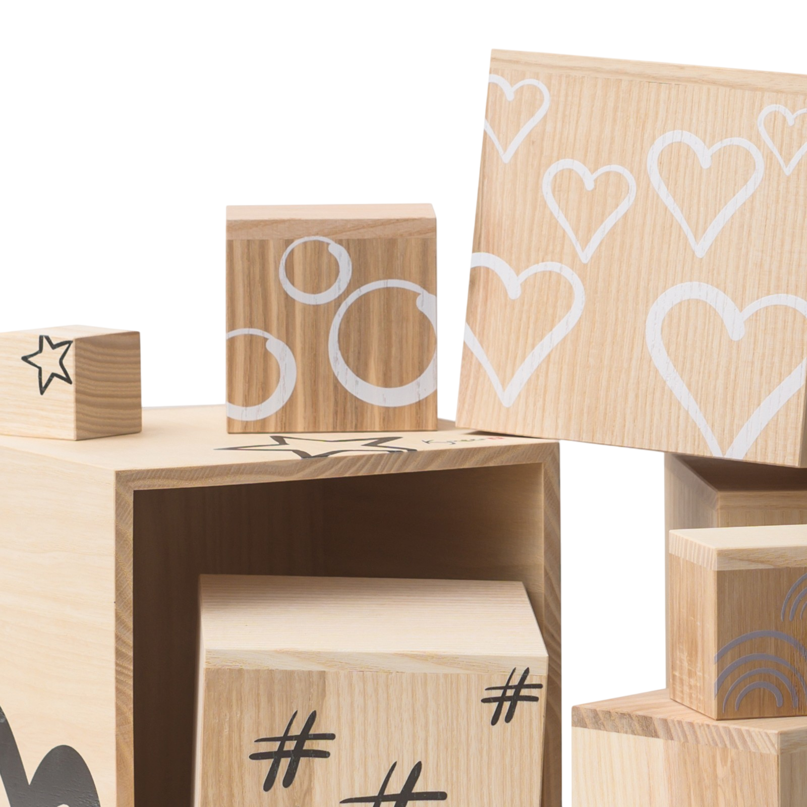 Stacking tower numbers