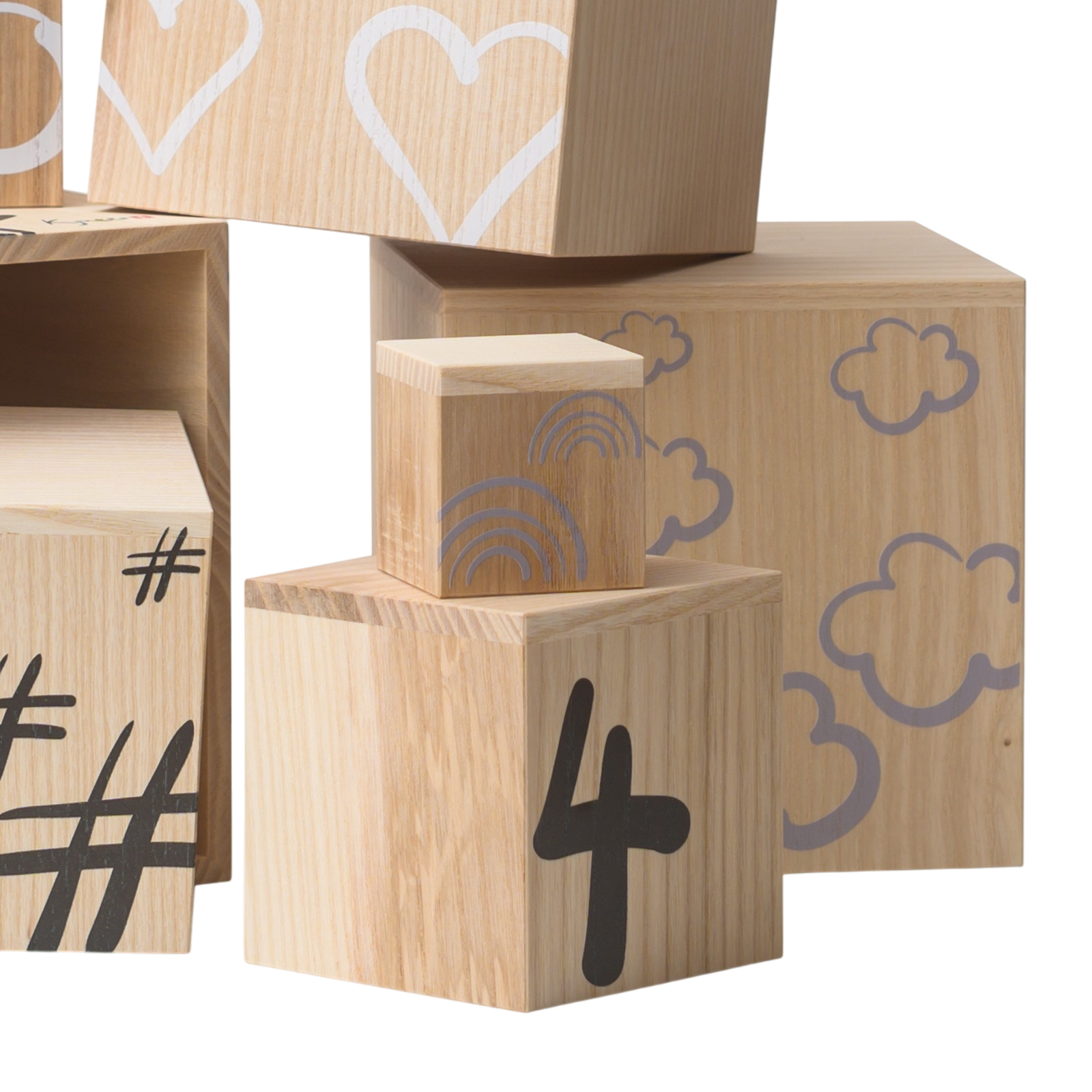 Stacking tower numbers