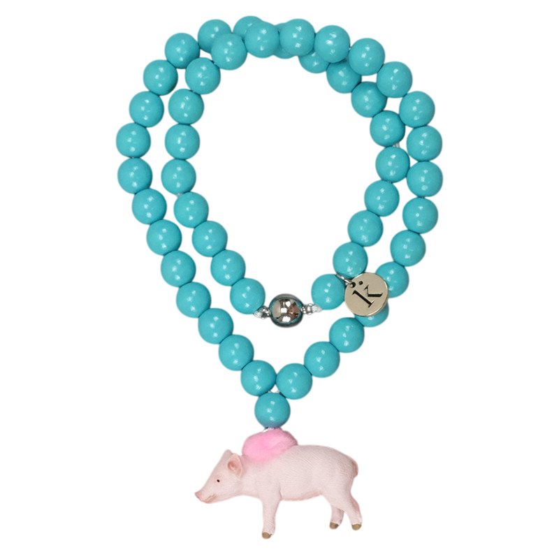 Coco piglet necklace