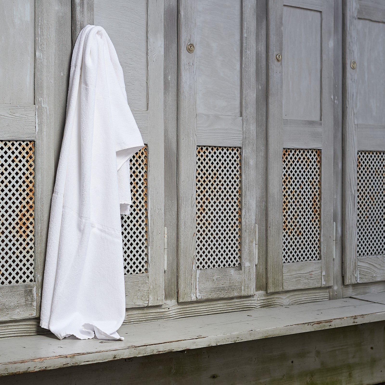 Tilda weiss, Duschtuch 70x140 cm