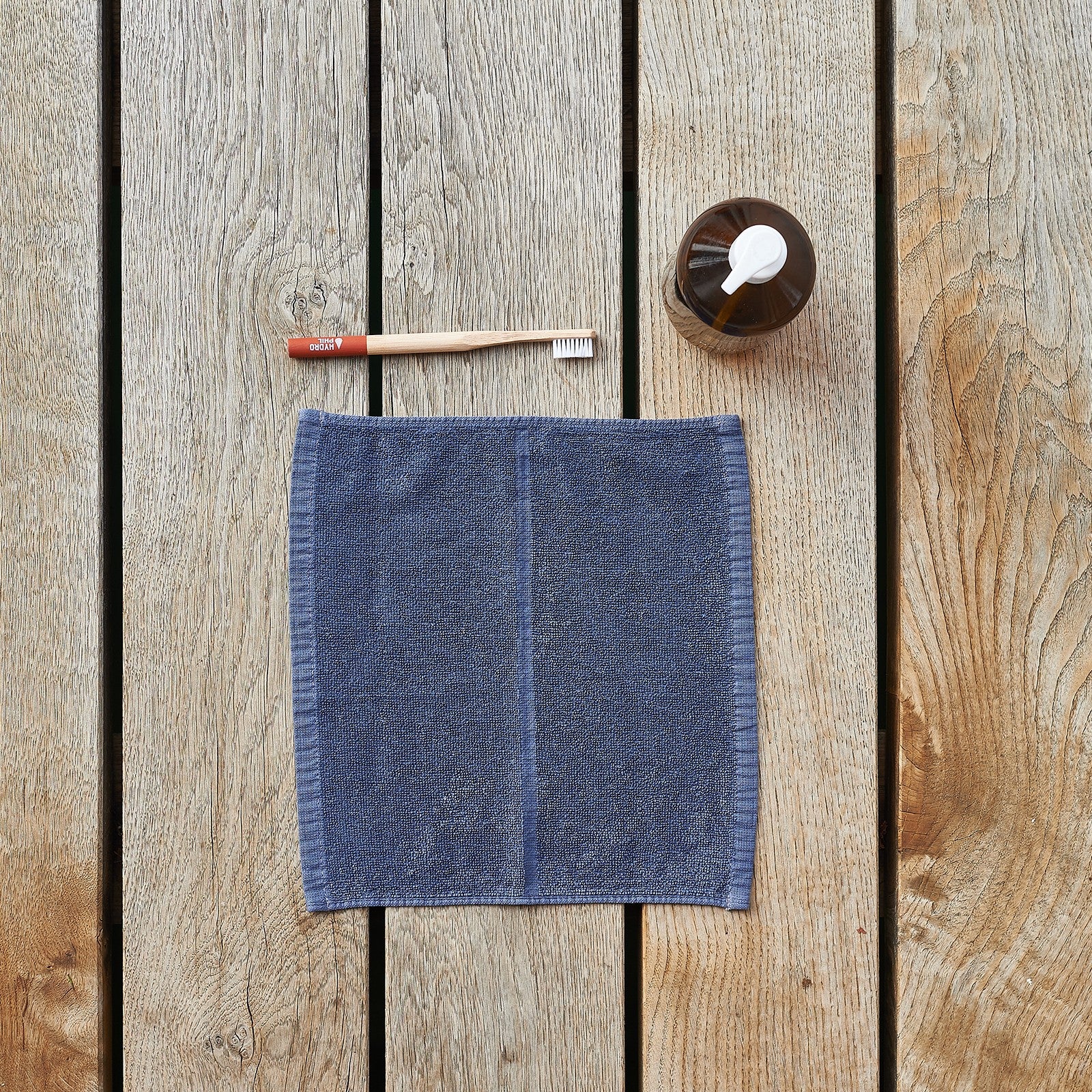 Tilda indigo, Waschlappen 30x30 cm