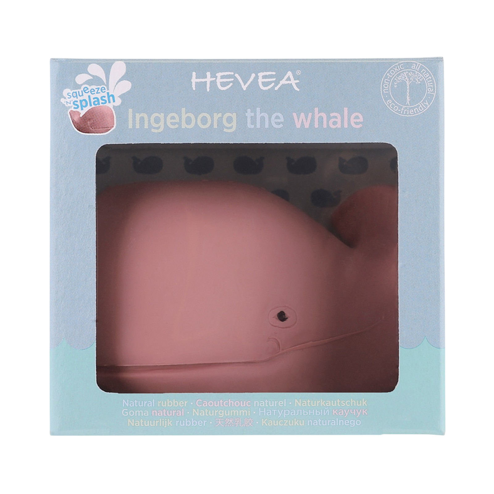 Badespielzeug Wal Ingeborg rosa