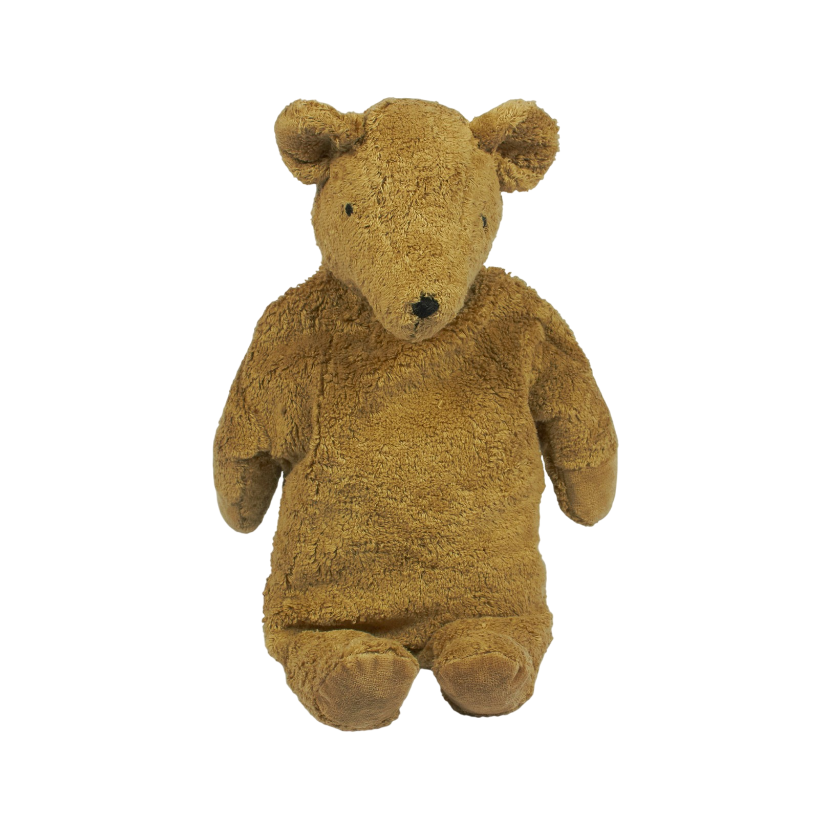Senger organic cuddly and warming toy bear large beige