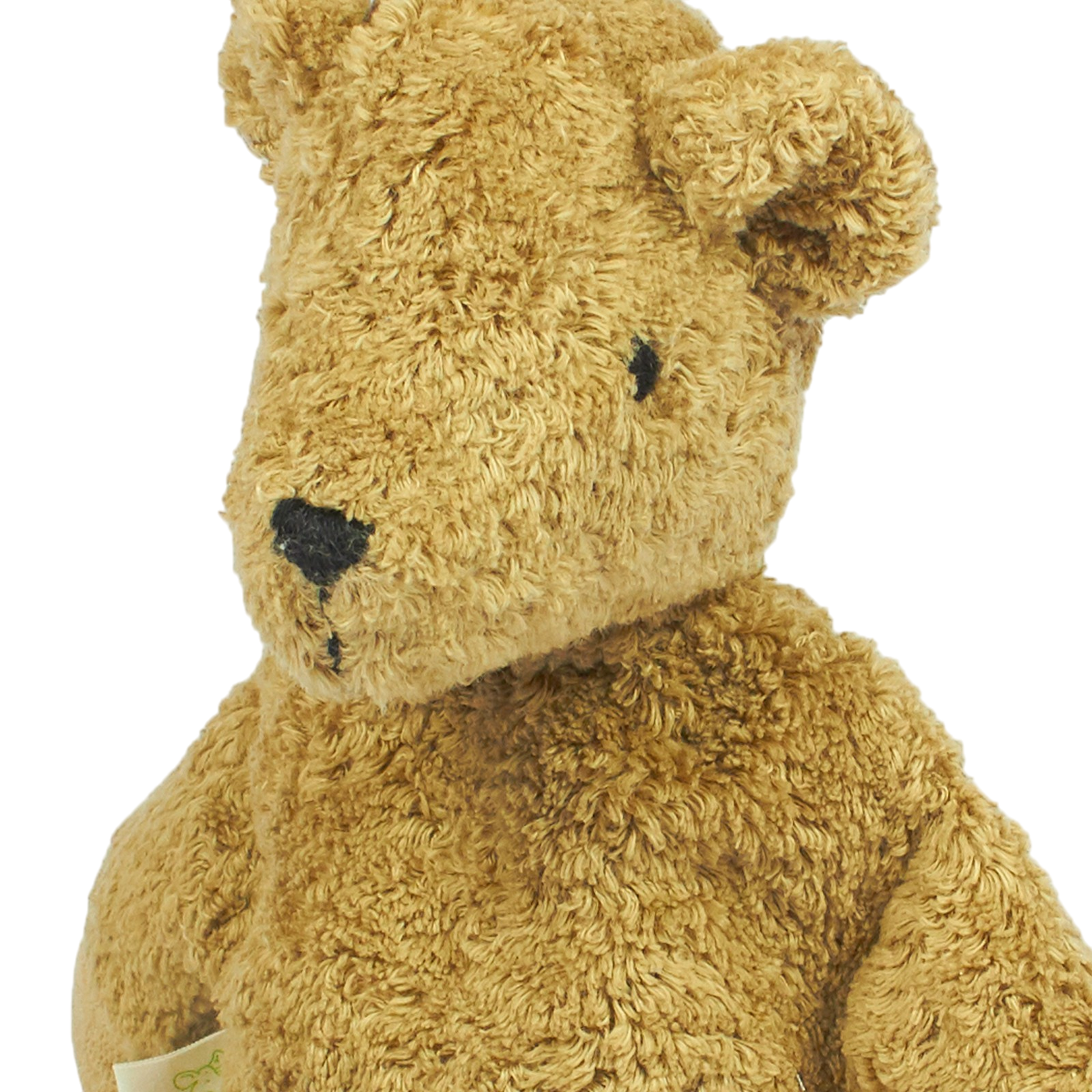 Senger organic cuddly and warming toy bear cherry stone small beige