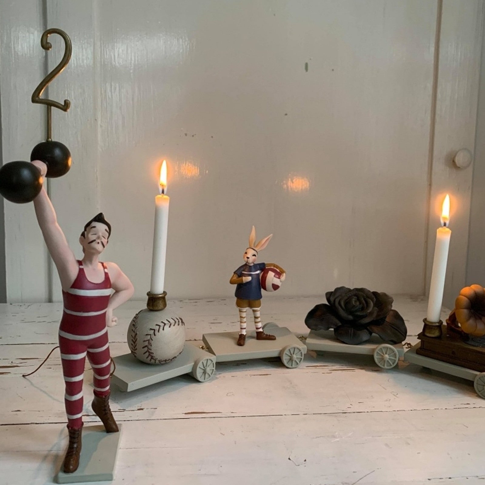 Birthday train Strong Man