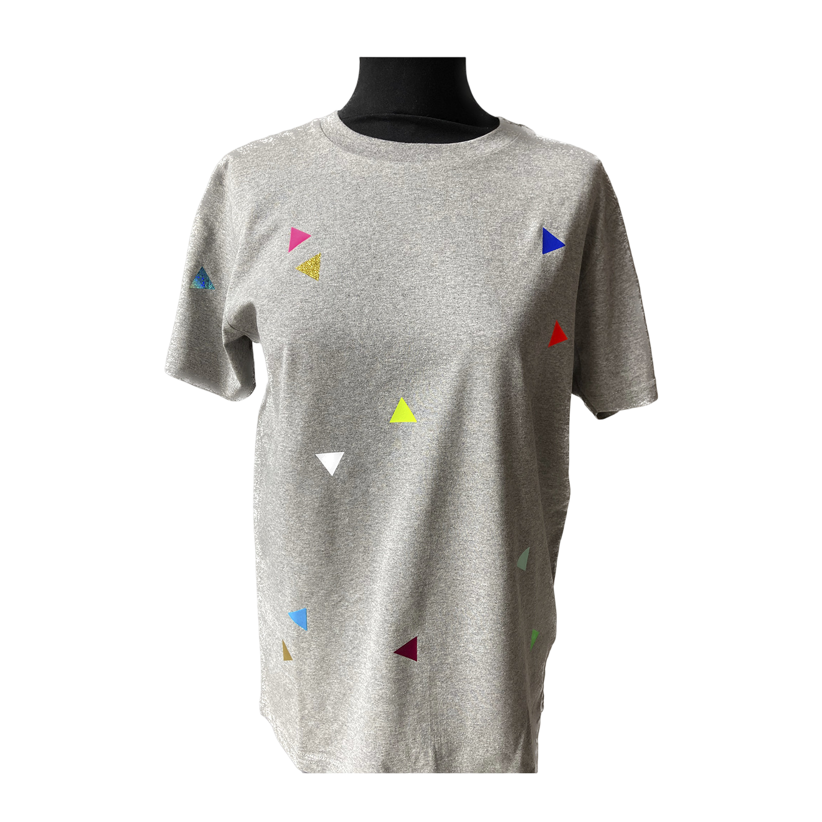 T-shirt Triangles Grey pour adultes