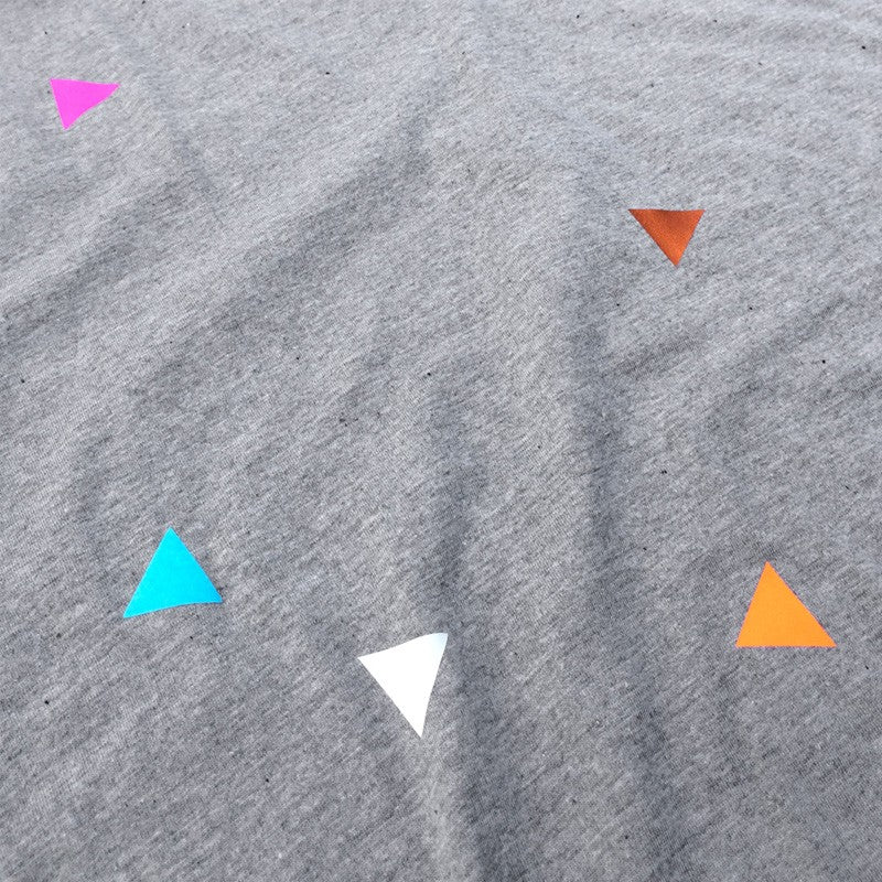 T-shirt Triangles Grey pour adultes