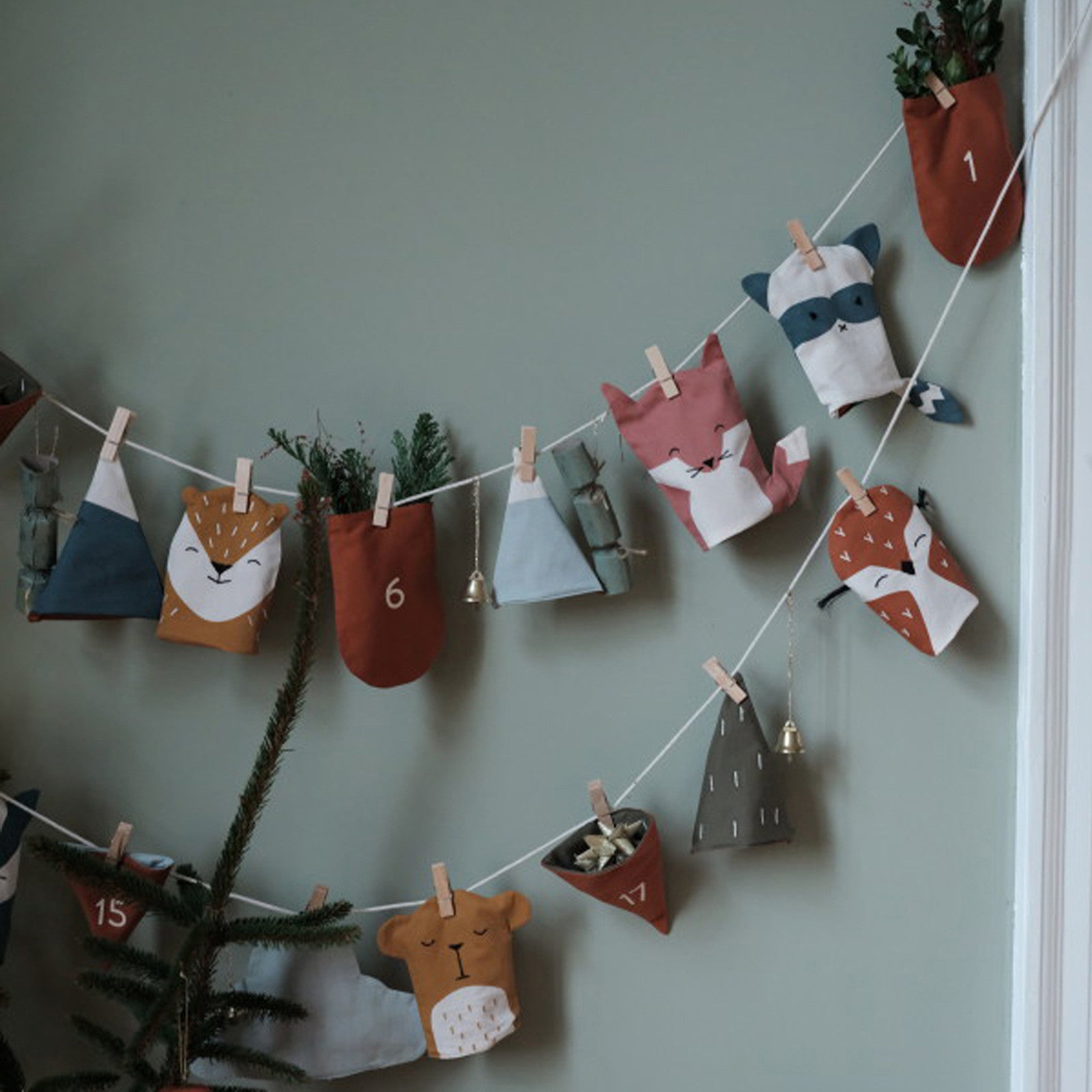 Calendrier de l'avent Woodland