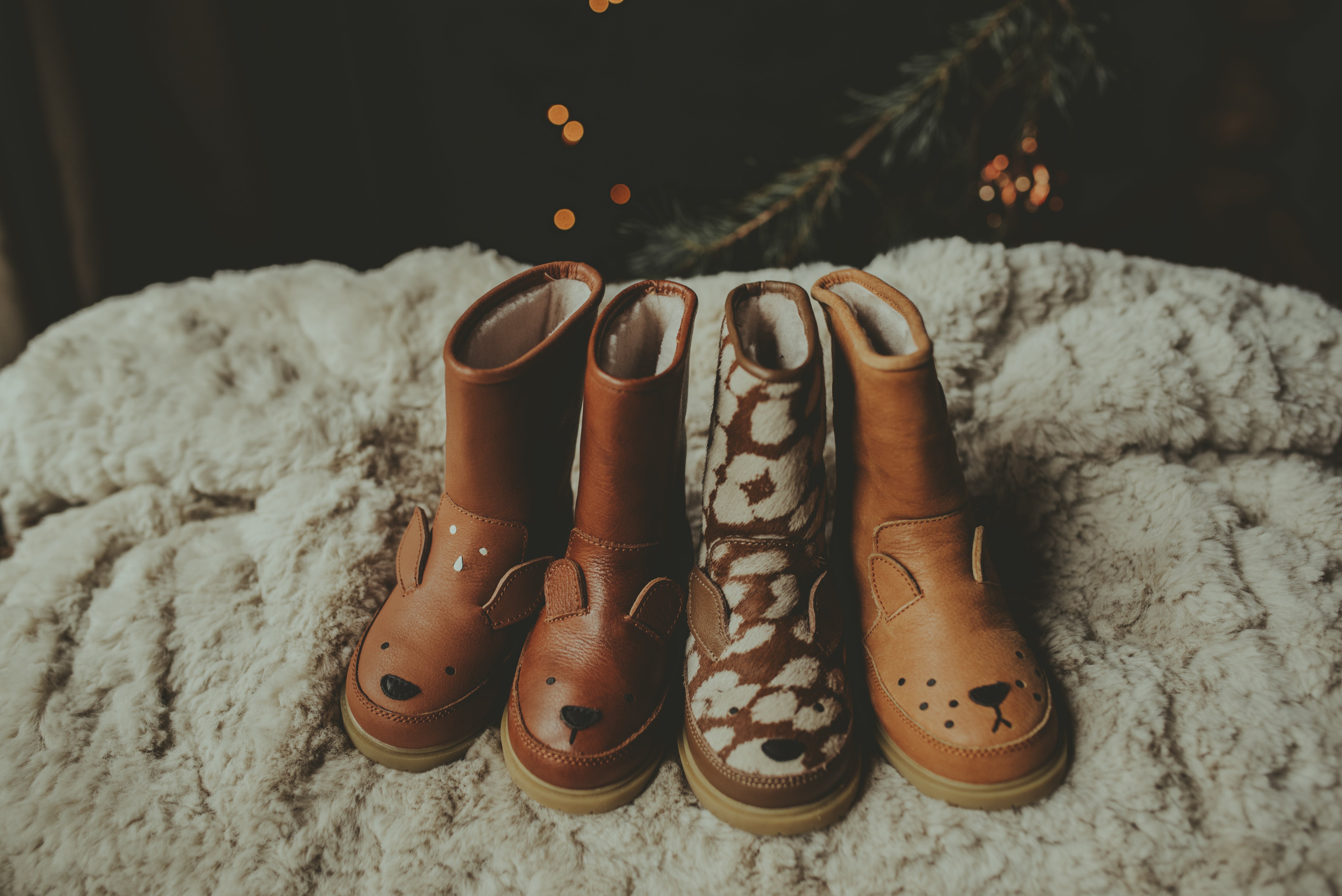 Bottes Wadudu Bear Cognac Leather