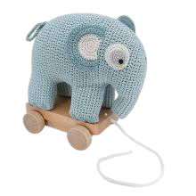 Nachziehtier, Elefant, lagunenblau