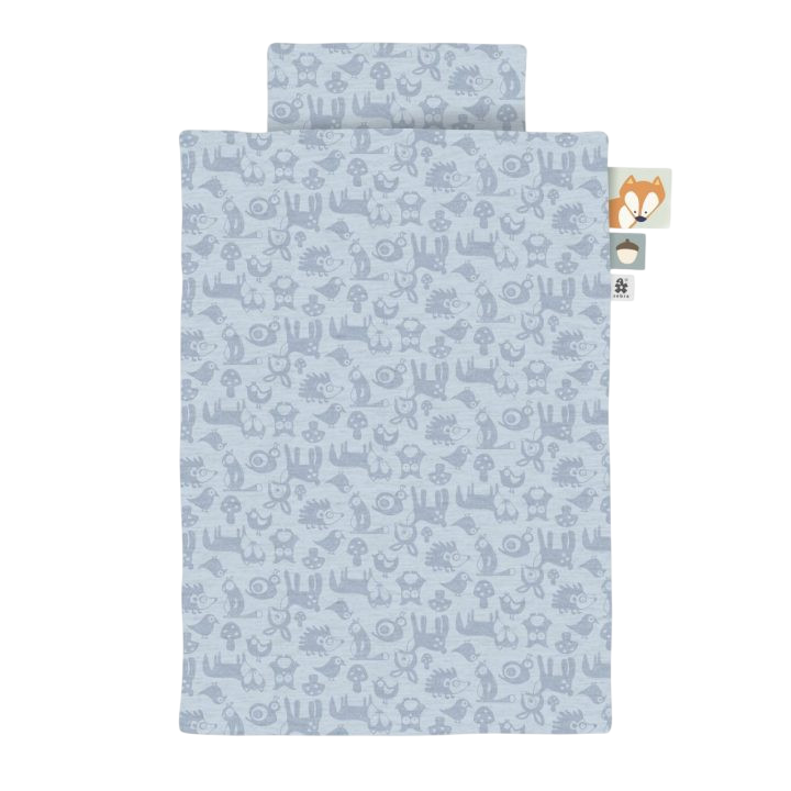 Bettwäsche 135x100 / 40x60 Junior, Forest, powder blue