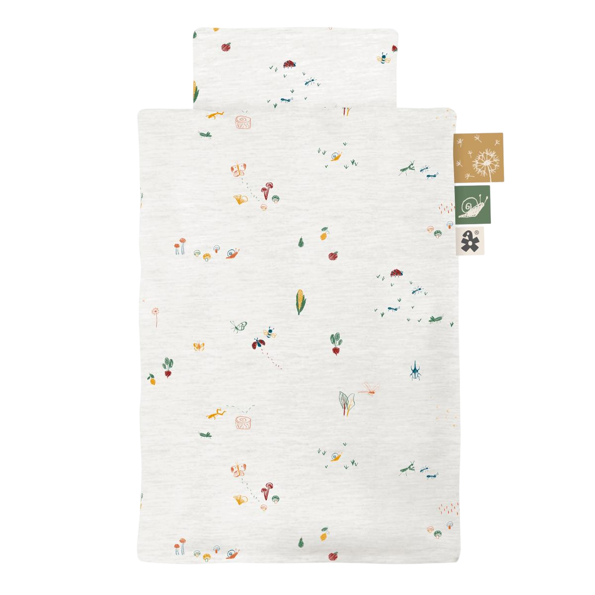 Bettwäsche 100x70 / 40 x 45 Baby Garden