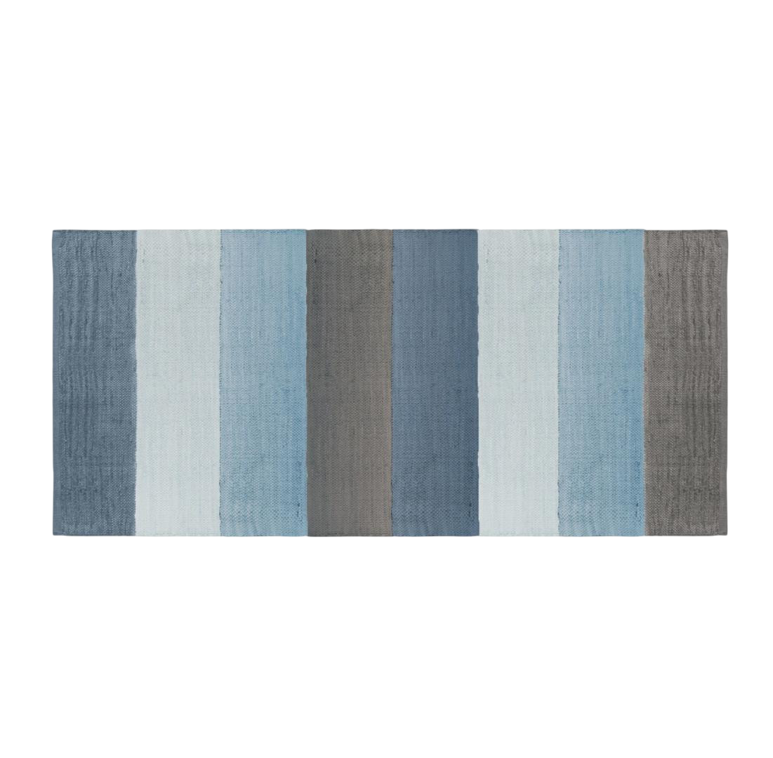 Rug, woven, cloud blue