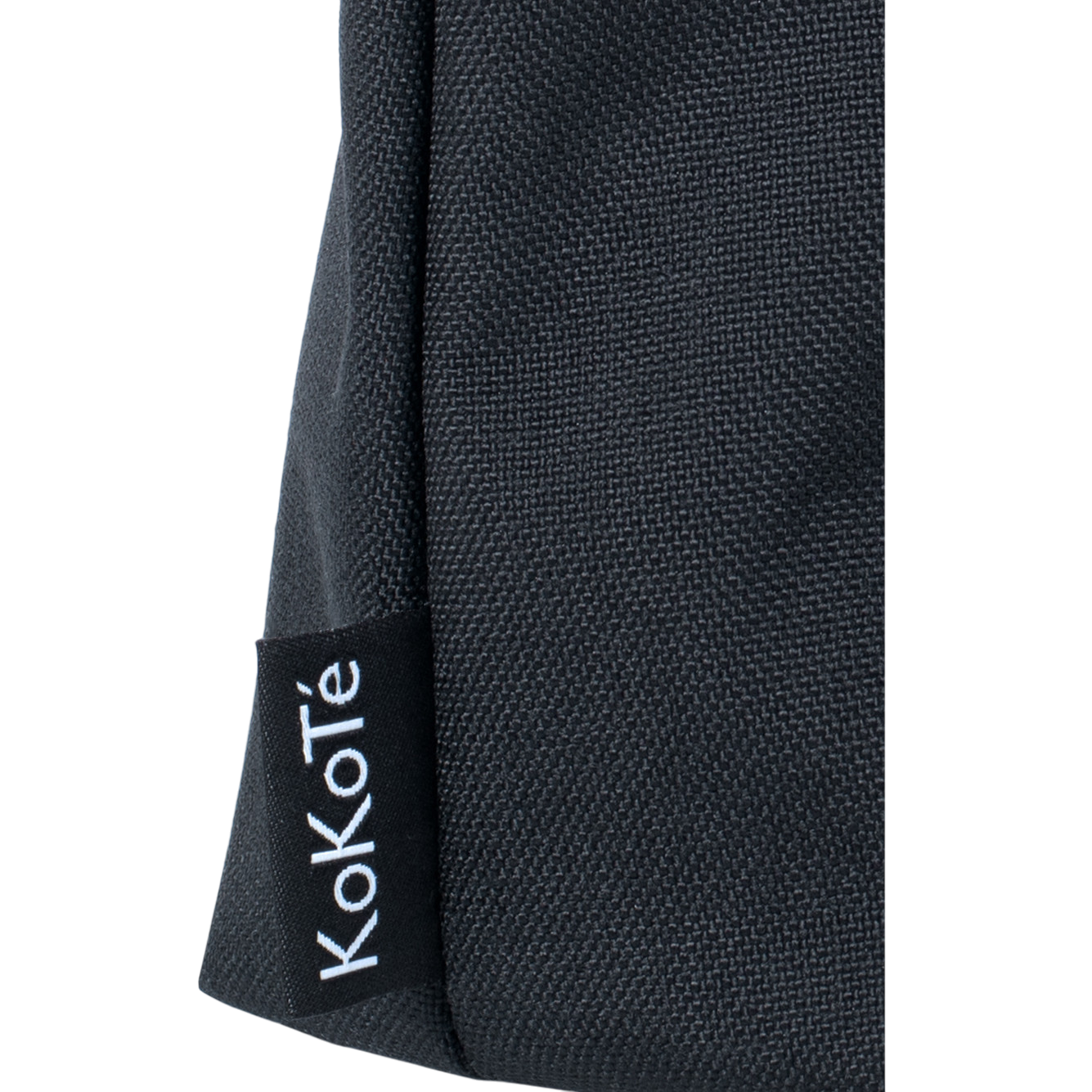 Trousse de toilette "Nessi" noir, doublure ocre