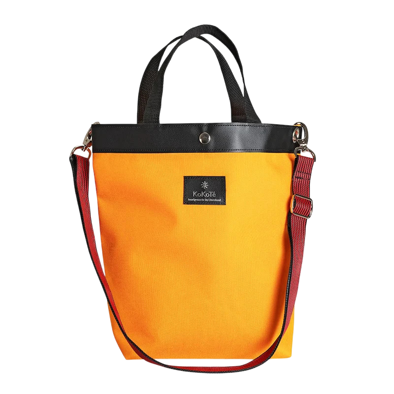 Shopping bag Poschti M saffron yellow