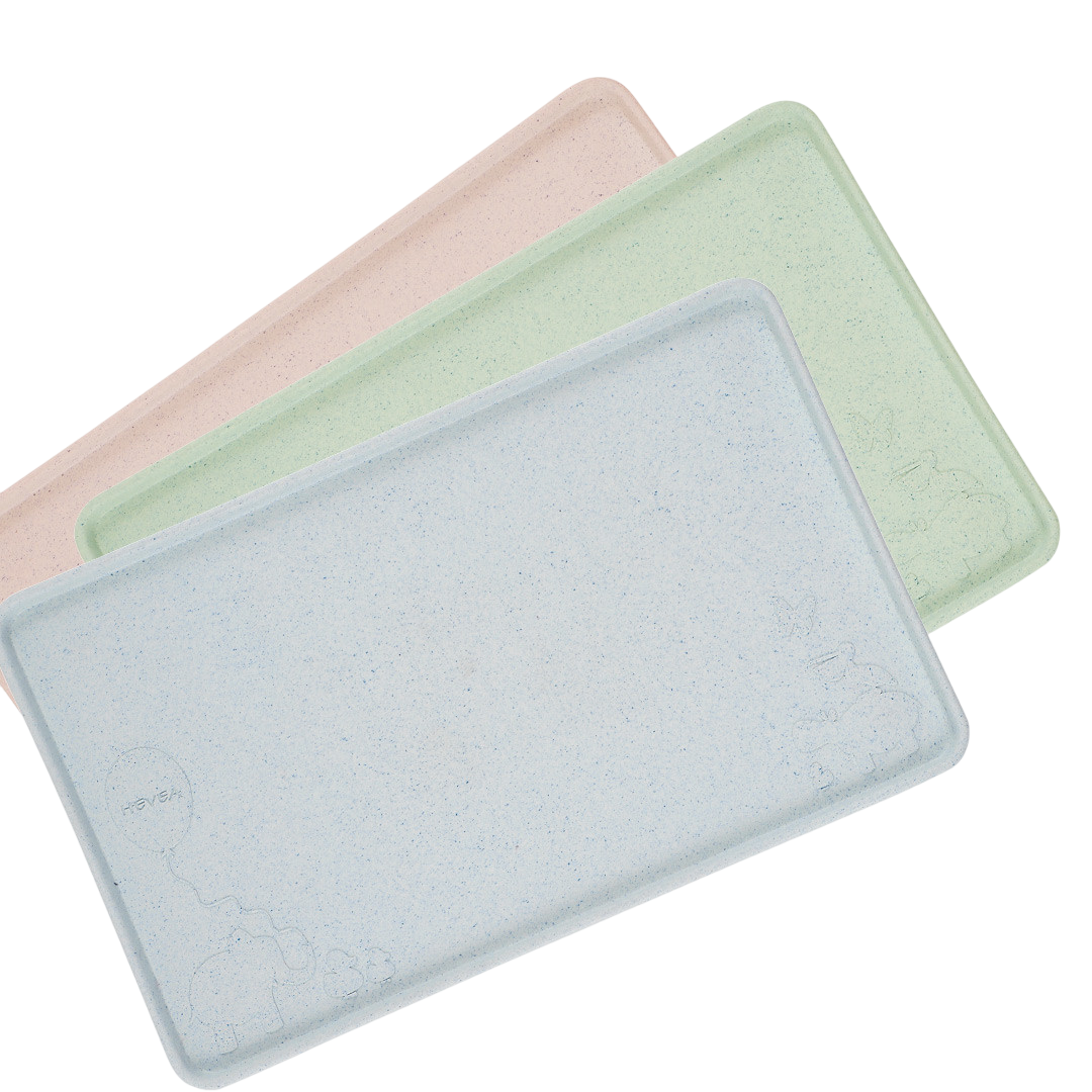 Place Mat upcycled 1x1 peach