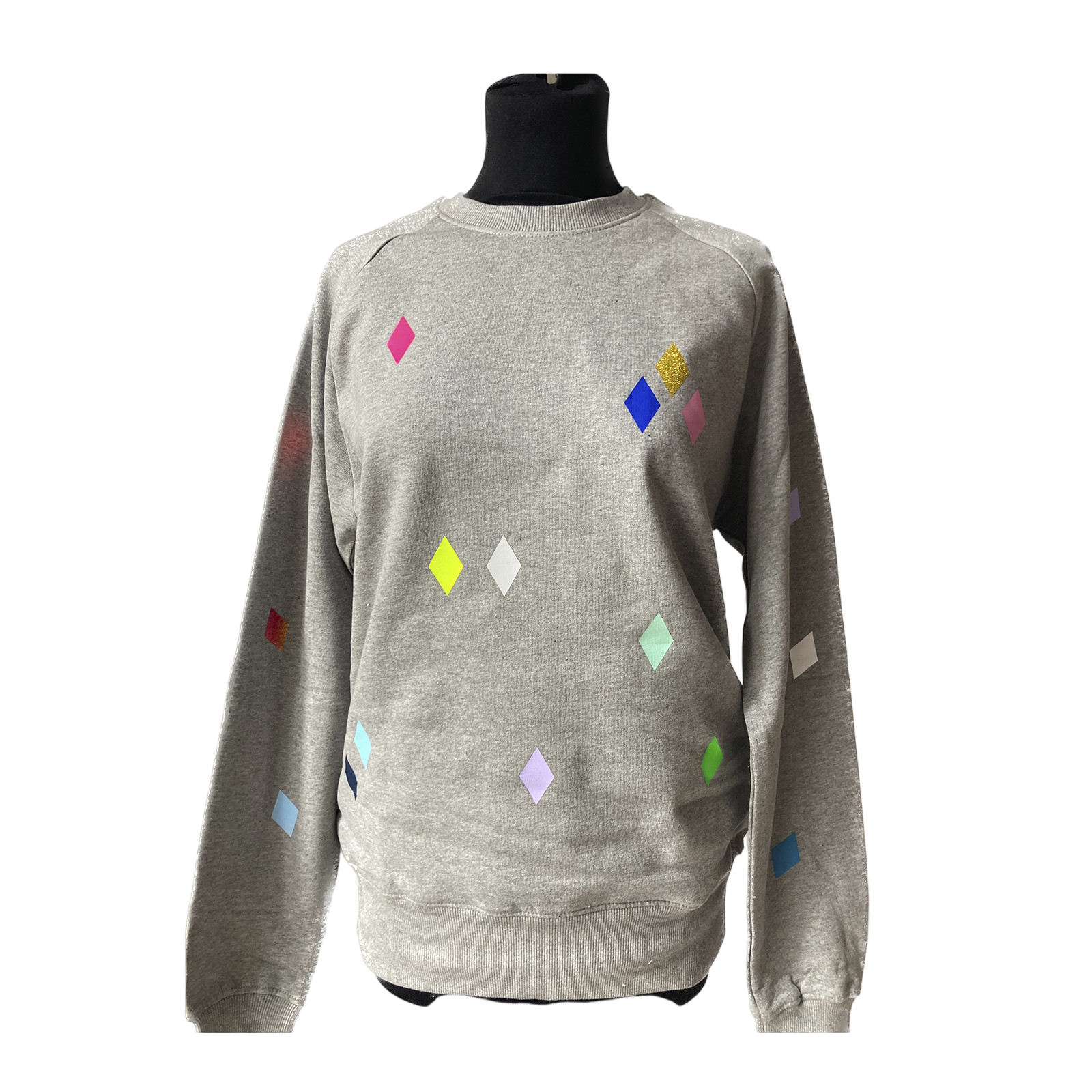 Sweat-shirt Diamonds Grey