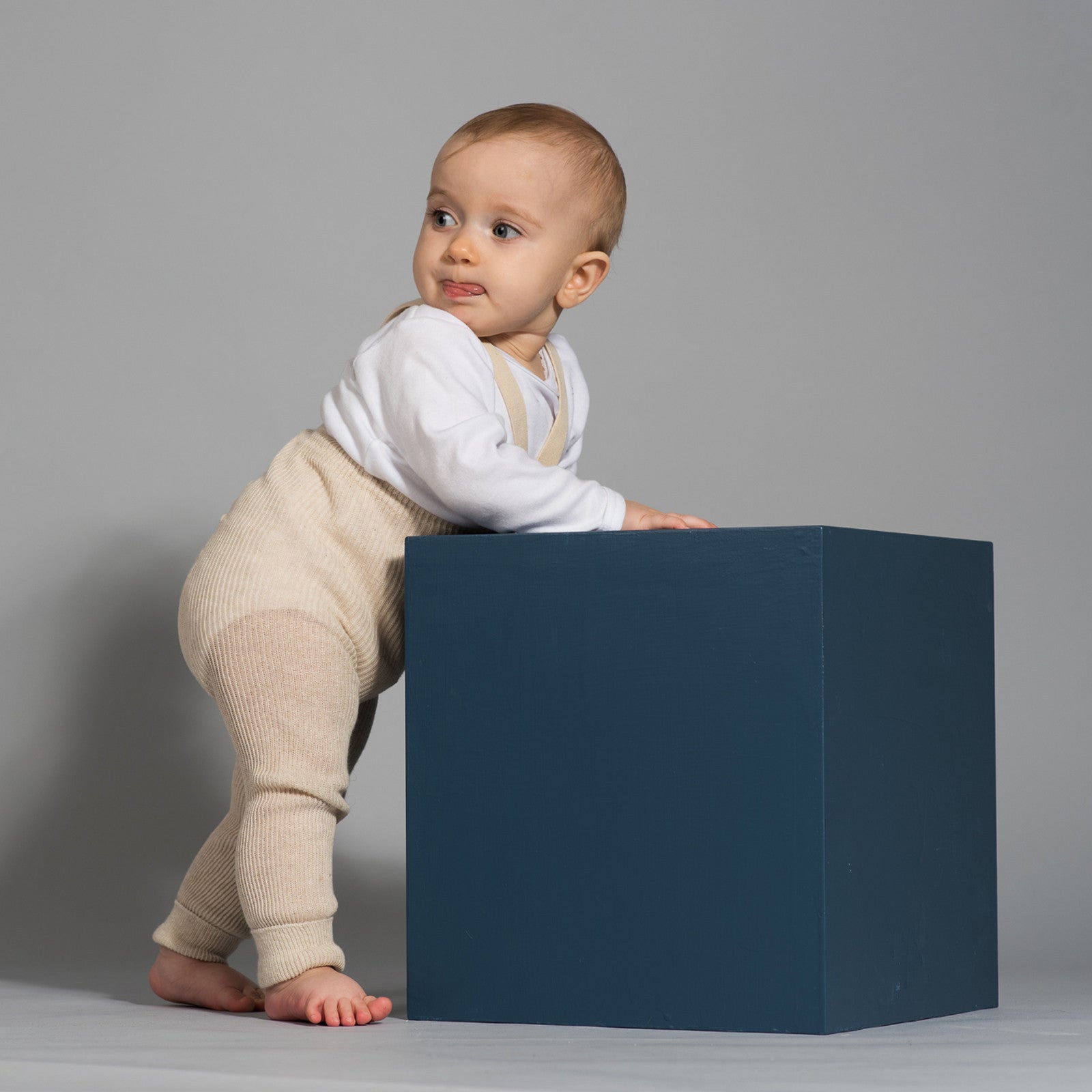 Fusslose Strumpfhose Cream